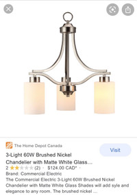Commercial Electric chandelier