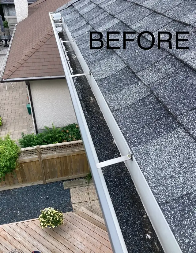 Gutter & Eavestrough cleaning service.523046275441633285