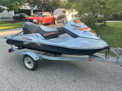 Selling my 2008 seadoo rxt 255, 3 seater, 150 hours. Supercharger done at 100 hours, new fuel pump,...