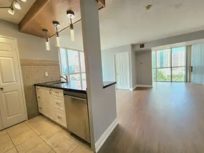 Bright and spacious corner unit available at 285 Enfield Place, Mississauga. This updated 2-bedroom...