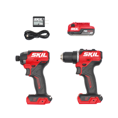 12V Skil Power Tools - New Impact Driver and Drill with 2 ah Battery and Charger $100 total for ever...