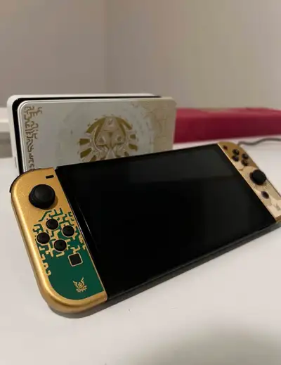 Nintendo Switch Oled Zelda Limited Edition, View more