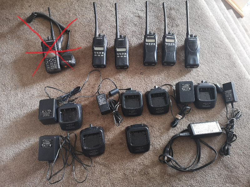 Kenwood TwoWay radios and chargers General Electronics Calgary