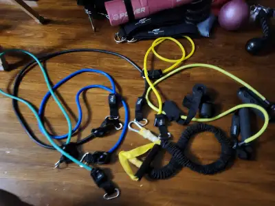 Resistance Bands Set -Excellent Condition, View more
