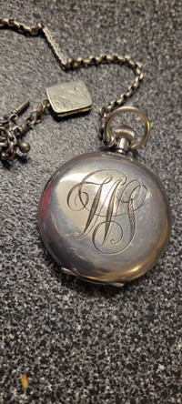 Late 1800's Pocket Watch (Silver)