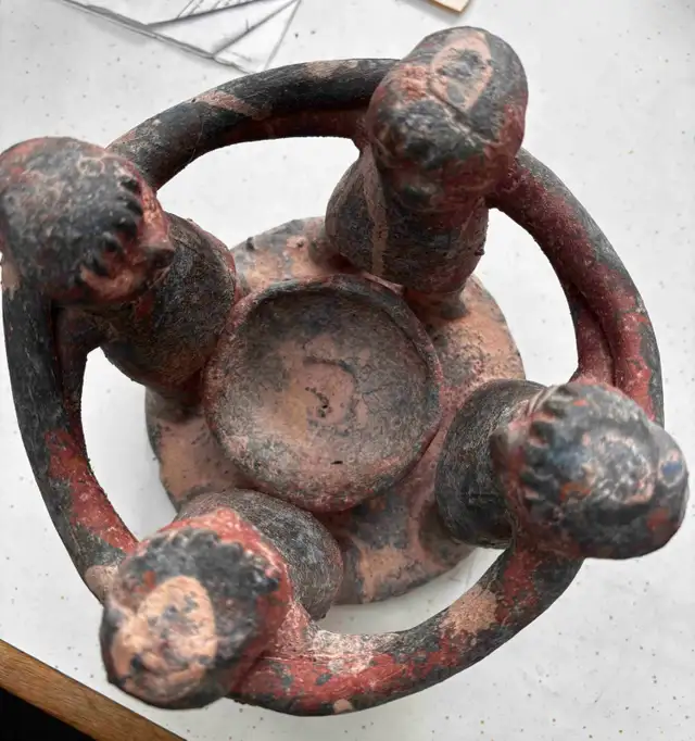 Mayan Candle Holder Circle Of Friends63782626877187120