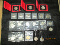 Coin collection  Canada, USA, Germany