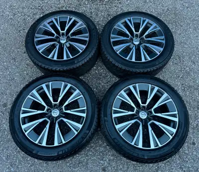 *4x Volvo XC90 20 Inch OEM Two-Tone Matte Graphite Rims (Excellent Condition). From a 2022 XC90. Fit...
