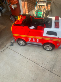 BRAND NEW POWER FIRETRUCK WITH REMOTE CONTROL