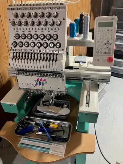 Embroidery Machine, Tajima, View more