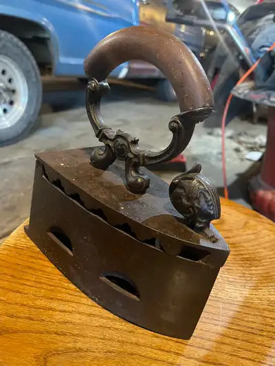Cast iron coal iron (new price $80), View more