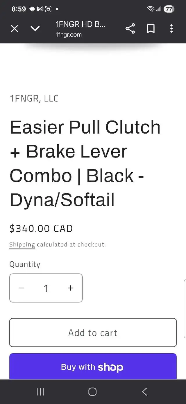 2 Harley-davidson performance ez pull clutch lever in Other in City of Toronto - Image 4