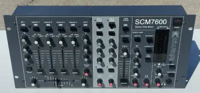 Excellent condition Biamp scm7600 vintage collectible DJ mixer, View more