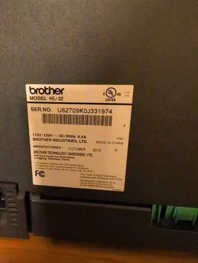 Brother HL-2240 Printer, View more