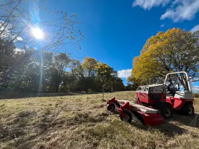 Brush clearing, Field mowing, Trail Maintenance, View more