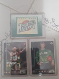 1992-92 Upper Deck Basketball Heroes Larry Bird Inserts