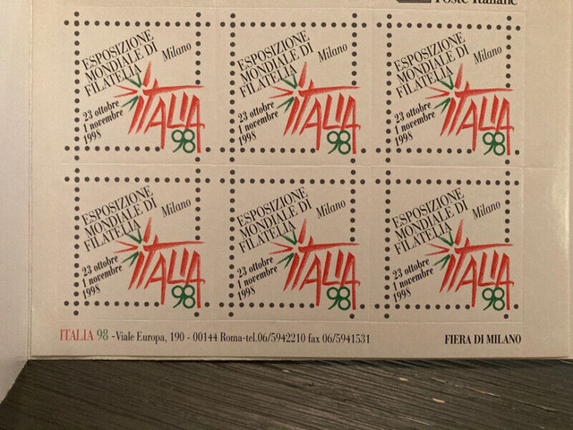 Italia 98  Sticker Promo from Capex in Hobbies & Crafts in City of Toronto - Image 2