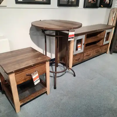 MEUBLE BAR RUSTIQUE ASPECT MEXICAIN / RUSTIC MEXICAN FURNITURE, View more