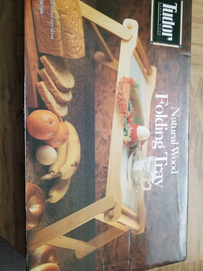 Wooden folding tray, View more