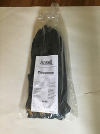 Ansell Neoprene Gloves - Size 7.5, 9 & 9.5