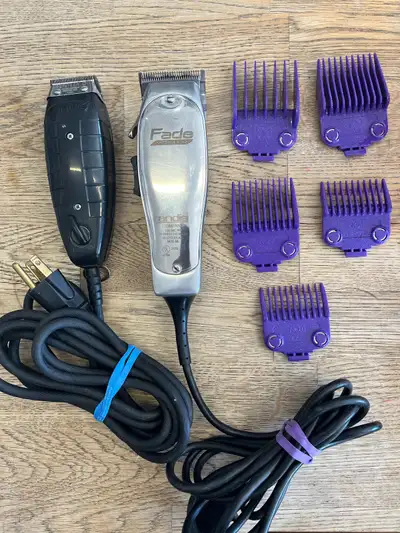 Andis clippers and trimmers , View more