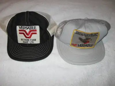 FOR SALE Two Versatile hats one is a generation VI swather and the other is a Bethune Sk. farm equip...