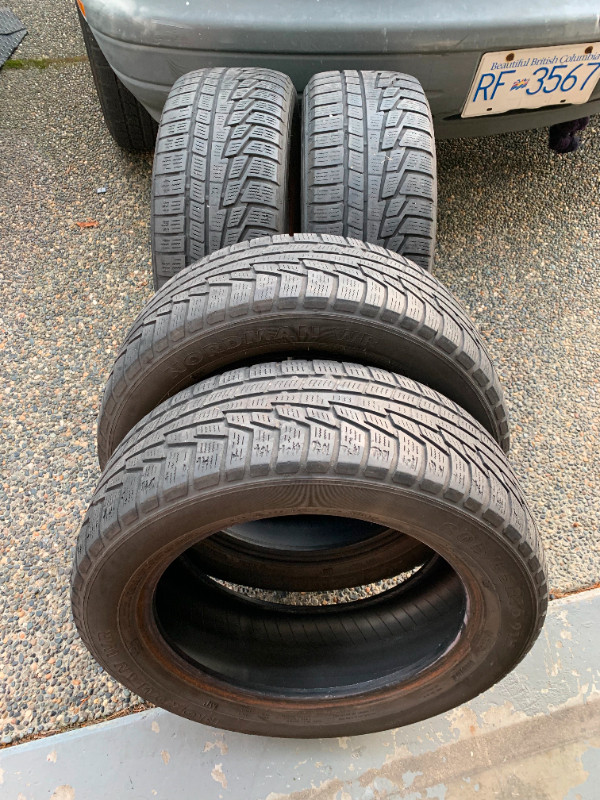 SET of all weather 205/55/16 91H M+S Nordman WR with 50% tread in Tires & Rims in Delta/Surrey/Langley - Image 4