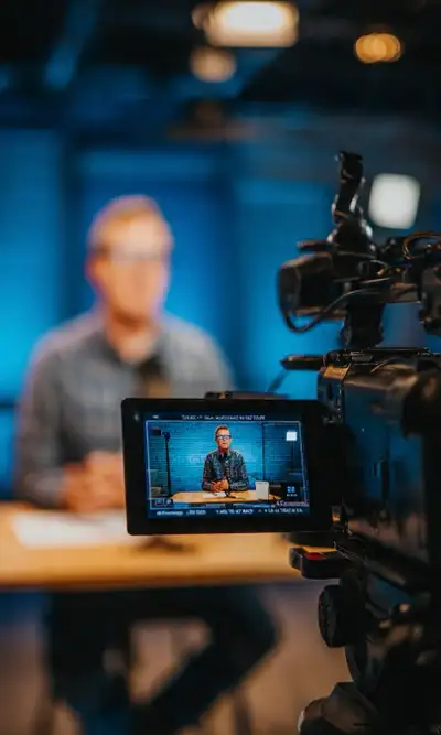 Podcast, Interview and Talking Head Video, View more