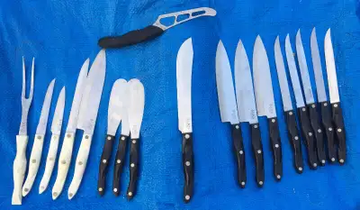 Good used knives, Cutco, Henckles, Nella, Victorinox and more, View more