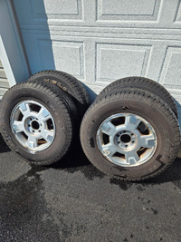 265/70R17 Kelly Edge HT Tires on Ford F150 Rims