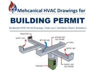 HVAC DESIGN & PERMIT ~ Quality Drawings at Competitive Pricing