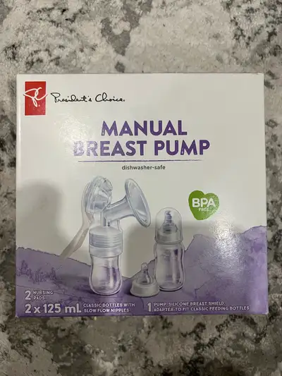 President's Choice Manual Breast Pump, View more