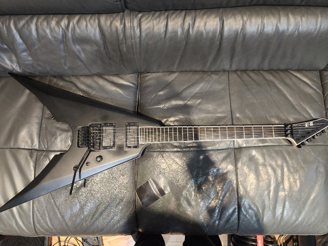ESP E-II MK-I Mille Petrozza Black Satin (Kreator) in Guitars in City of Toronto