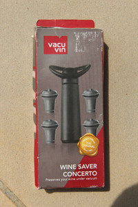 Vacuvin Wine Saver – Vacuum Pump - New