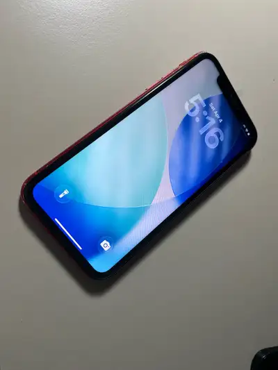 Apple iPhone 11 red 64 GB unlocked 93% battery health, View more