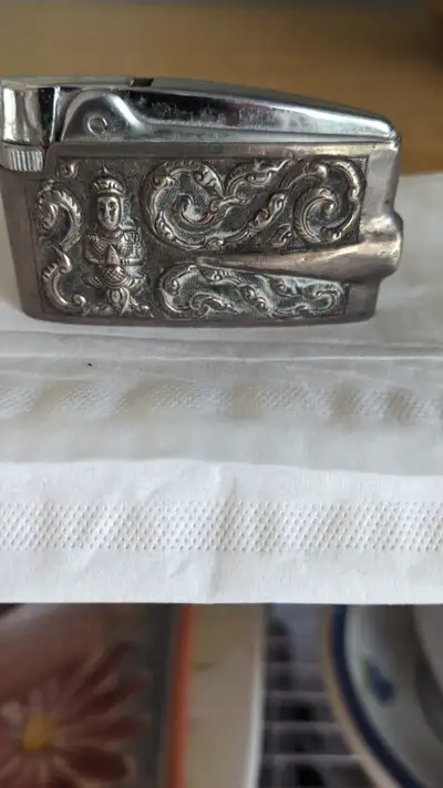 Vintage Ronson lighter - marked Adonis on bottom.