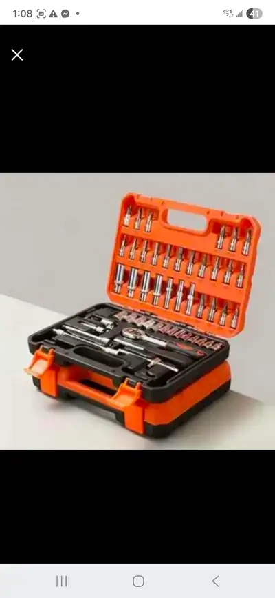 New unopened metric 35 piece tool set. I have two slightly dif, View more