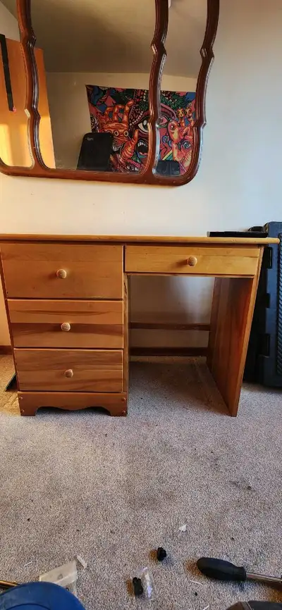 Birchwood desk, View more