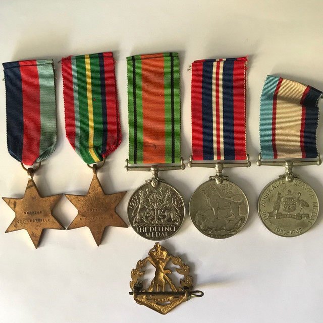WW2 Australian War Medal Group and Badge $300 in Arts & Collectibles in City of Toronto - Image 2