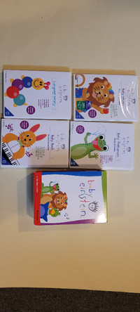 4 Baby Einstein box set  poetry shapes language music Volume 1 .