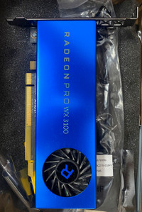 Radeon PRO WX3100  and PRO WX2100 graphics card