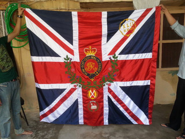 Black Watch Napoleonic Regimental and King's Colour flags. in Arts & Collectibles in Kawartha Lakes