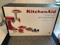 KitchenAid metal food grinder