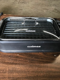 CUSIMAX-INDOOR SMOKLESS ELECTRIC GRILL