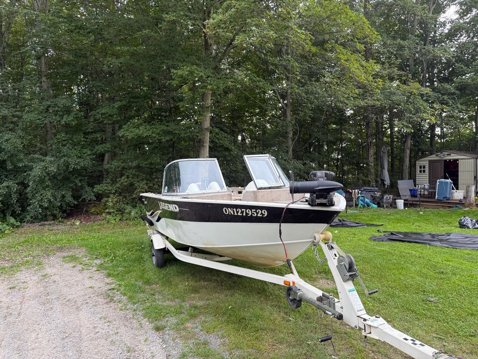Legend 16 Xtreme Boat with 50HP Mercury Motor and Trailer | Powerboats ...