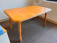 Wood table $50