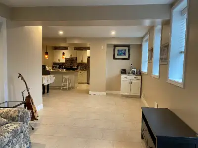 2000 sqft private fully furnished unit for rent, available from September 1st to May 31st, it is on...
