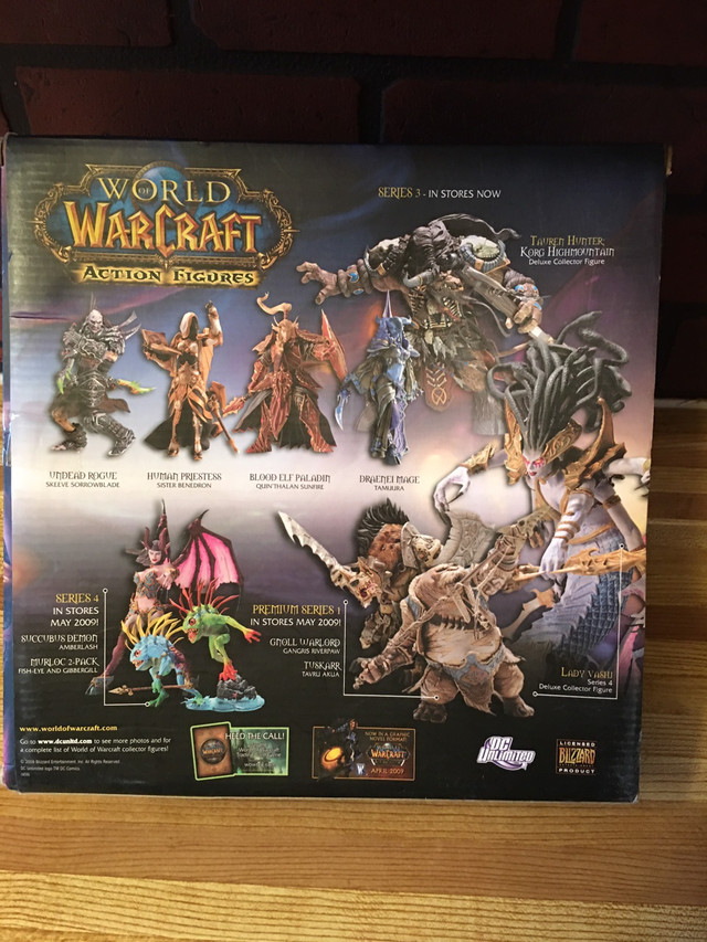 TOY WORLD OF WARCRAFT-LADY VASHJ-RARE & NEW in Toys & Games in City of Toronto - Image 3