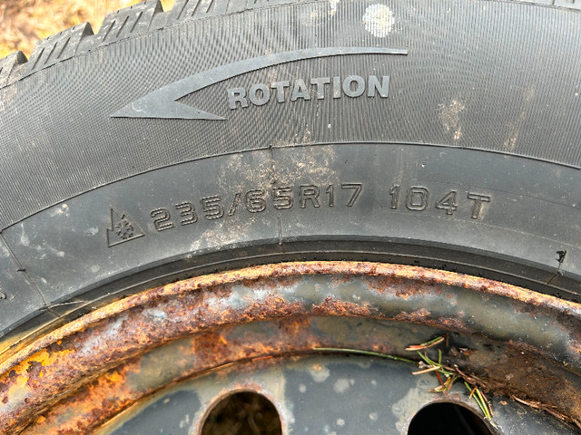 Winter tires on rim   235 65 R17 in Tires & Rims in Annapolis Valley - Image 2