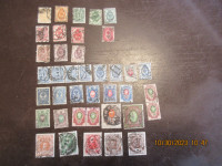Russian post stamps
